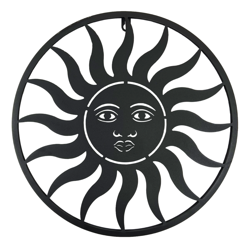 Slunce kov černé velké 62 cm Prodex 5099