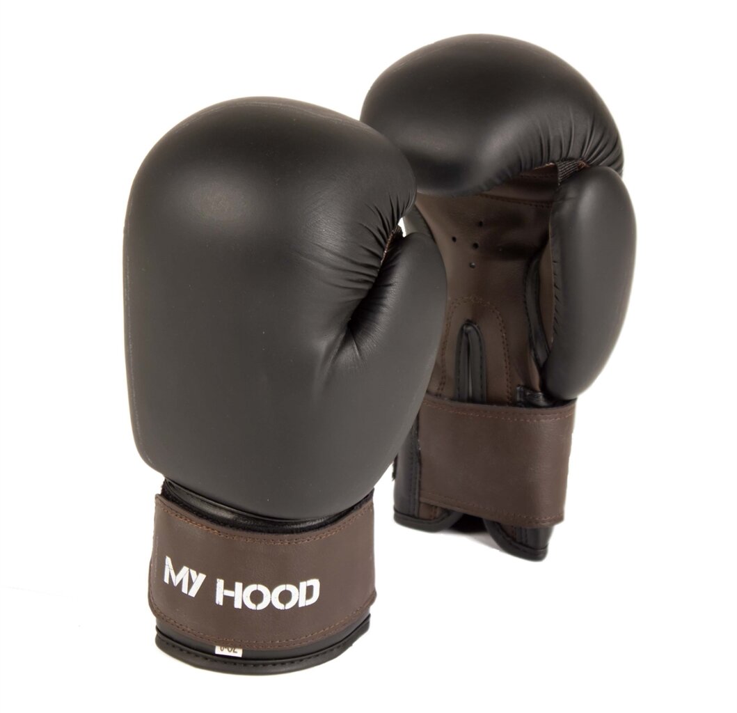 Boxerské rukavice 8 oz - hnědé My Hood 201055