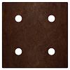 Modo Spojka na zahradní obrubník 6 x 6 cm, corten, rovná CORGARDEN 1026