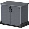 Plastový úložný box StoreAway 130 x 110 x 74 cm, 850l - šedý DURAMAX 86620