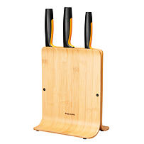 Functional Form Bambusový blok se třemi noži FISKARS 1057553