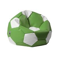 Sedací pytel EUROBALL BIG XL zeleno-bílý Antares
