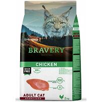 Cat STERILIZED Krmivo pro kočky 7kg - kuře BRAVERY 2100939
