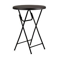Ohio cateringový barový stolek Ø81 x 110 cm - černý Your Brand 720034