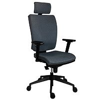 Kancelářská pracovní židle 1580 GALA Plus PDH ECONOMY - šedá Antares