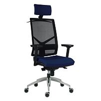 Kancelářská židle 1850 SYN OMNIA ALU PDH - modrá Antares