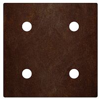 Modo Spojka na zahradní obrubník 6 x 6 cm, corten, rovná CORGARDEN 1026