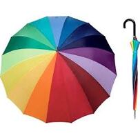 Deštník partnerský, mechanický Rainbow Hit Golf Derby Doppler 71530R