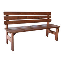 Viking Lavice zahradní 180 cm, hnědá ROJAPLAST 151/14