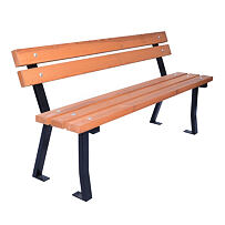 3848 Parková lavice 150 cm - kovová CL1004