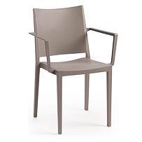 Mosk Armchair Křeslo, taupe ROJAPLAST 421802