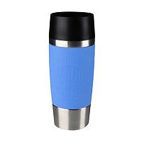 Travel Mug cestovní hrnek 0,36 l - sv. modrý/nerez TEFAL K3086114