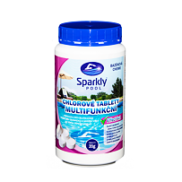 Sparkly POOL Chlorové tablety do bazénu 6v1 multifunkční 1 kg  938011