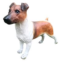 Pes jack rassel terier, 41 x 32  cm, polyston PRODEX 16186