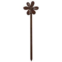 Zahradní dekorace květina 1, 65 x 16 cm, corten CORGARDEN 1053