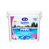 Sparkly POOL Chlorové tablety do bazénu MAXI 5 kg  938008