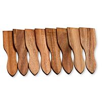 Špachtle na raclette 8 ks, 13 x 3,5 cm, akáciové dřevo KESPER 28968