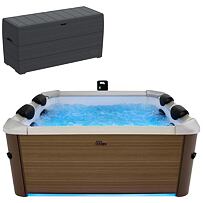 SET Oslo Amber Vířivý bazén 850 l MSPA F-AM063W Marimex 11400284 + Durabox 270 l