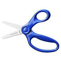 Dětské nůžky se zaoblenou špičkou 13 cm - modré FISKARS 1064069