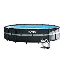Florida Premium Grey Bazén s pískovou filtrací a příslušenstvím ø 5,49 x 1,32 m MERIMEX 10340260