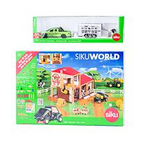 SIKU World - farma s autem pro přepravu dobytka 56081998