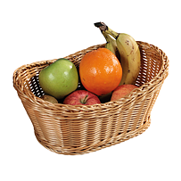 Košík na chléb a ovoce, 28 x 21 x 13 cm KESPER 17822