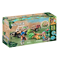 Wiltopia - čtyřkolka na záchranu zvířat Playmobil 101471011