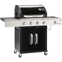 Triton PTS 4.1 Plynový gril, černý LANDMANN 12962