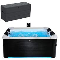 SET Oslo F-OS063W Vířivý bazén 850 l Marimex MSPA 11400269 + Durabox 270 l