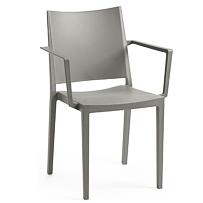 Křeslo Mosk Armchair - šedá Rojaplast 421955