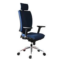Kancelářská pracovní židle 1580 GALA ALU PDH modrá - Xtreme Antares