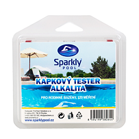 Sparkly POOL Kapkový tester bazénové vody - alkalita 938064