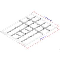 Podlahové profily pro domky 11,6 m2 Duramax 57222