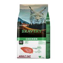 Cat ADULT Krmivo pro kočky 7kg - kuře BRAVERY 2100938