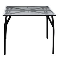 ZWMT-90 Stůl zahradní 90 x 90 cm, černý ROJAPLAST 609/13