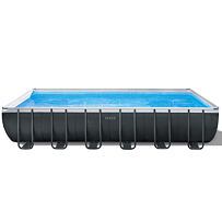 Florida Premium Grey Bazén s pískovou filtrací a příslušenstvím 7,32 x 3,66 x 1,32 m MERIMEX 1034026