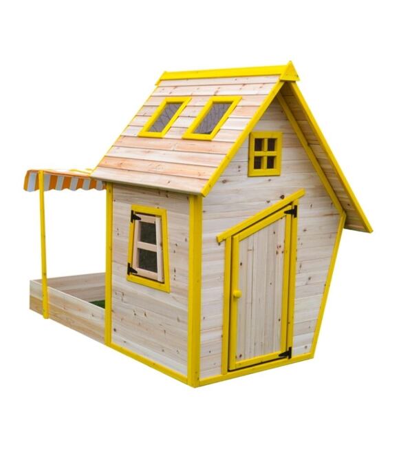 Dětský dřevěný domeček s pískovištěm Flinky Marimex 11640353