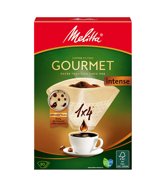 Gourmet Intense Kávové filtry 1x4 80 ks MELITTA 6763159