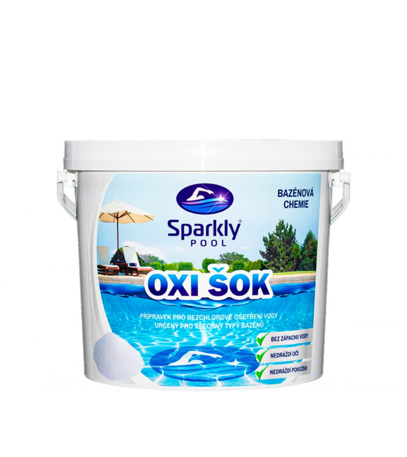 Sparkly POOL Kyslíkový oxi šok 3 kg 938056