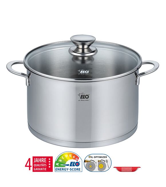 Galant Hrnec Ø 24 cm, 5,8 l, nerezový ELO 72554