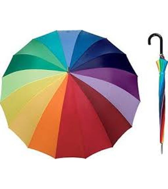 Deštník partnerský, mechanický Rainbow Hit Golf Derby Doppler 71530R