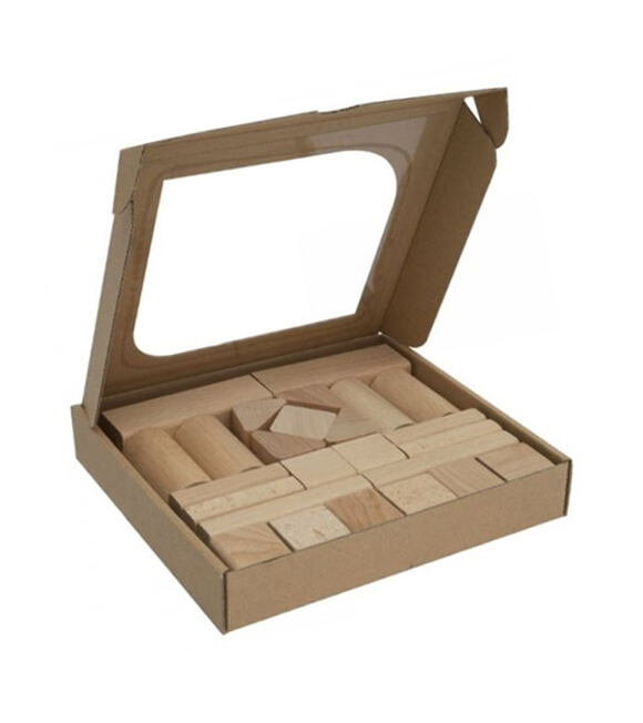 T-Wood Dětské dřevěné kostky 25 ks MARIMEX 11640242