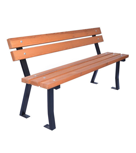 3848 Parková lavice 150 cm, kovová ROJAPLAST CL1004