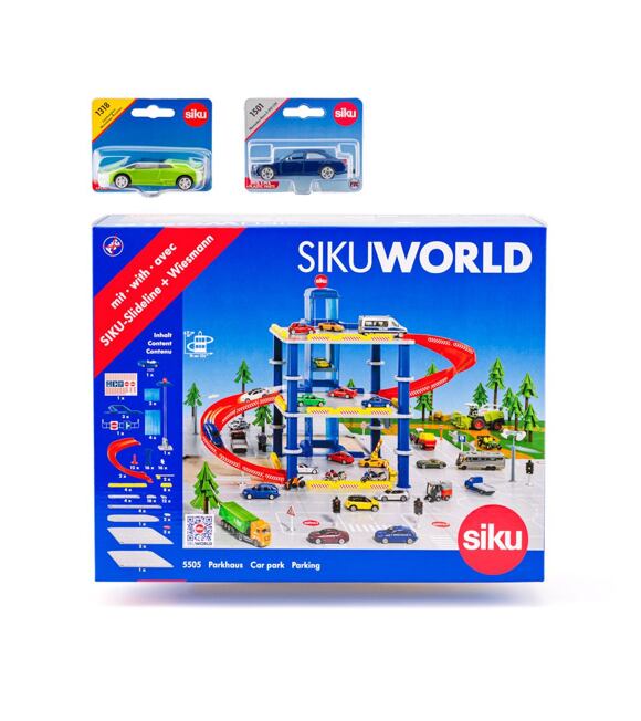 SIKU World - garáž se 2 auty 55050118