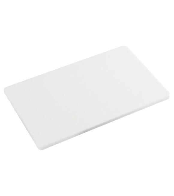 Prkénko na krájení, 53 x 32,5 x 1,5 cm, plast, bílé KESPER 30151