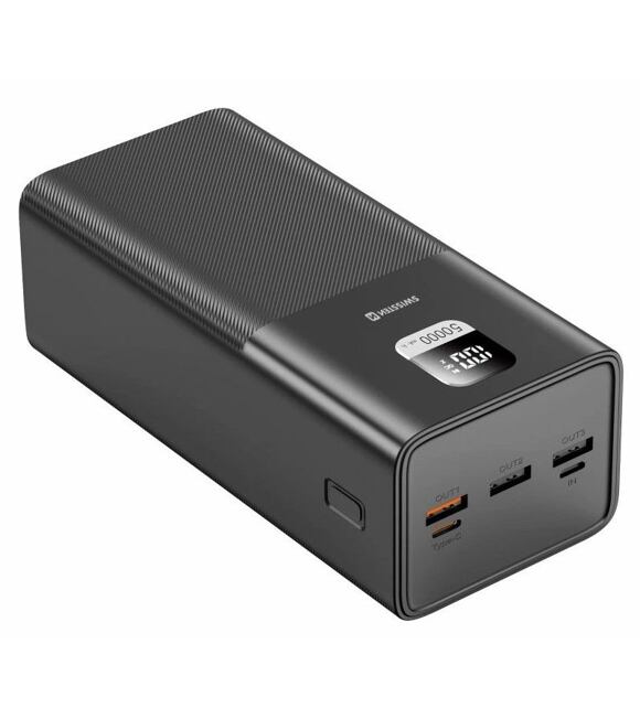 Power Line Powerbanka 50 000 mAh, 100 W, Power Delivery, černá SWISSTEN 22013942