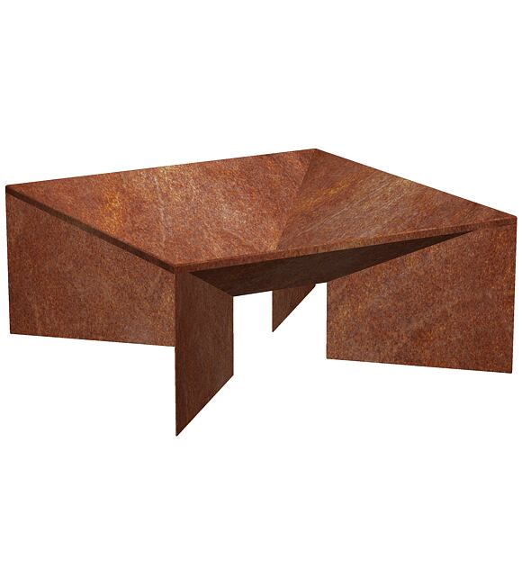 Fokus Zahradní ohniště 70 x 70 x 30 cm, corten CORGARDEN 1017