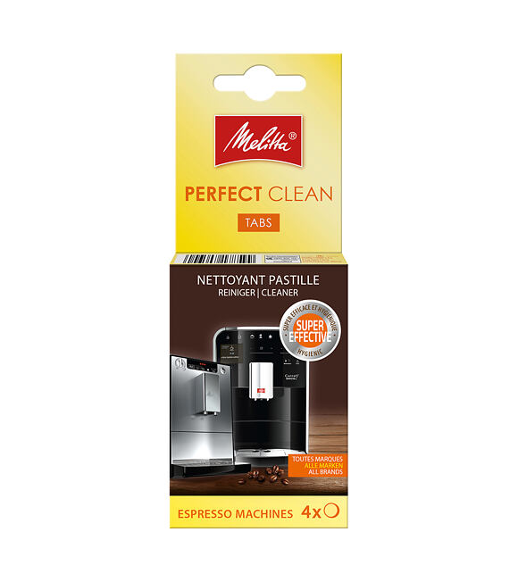 Perfect Clean Čisticí tablety pro plnoautomatické kávovary 4 x 1,8 g MELITTA 6762481