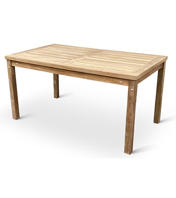 Garden I. Zahradní stůl, 150 x 90 cm, teak, světle hnědý NOELA 345917