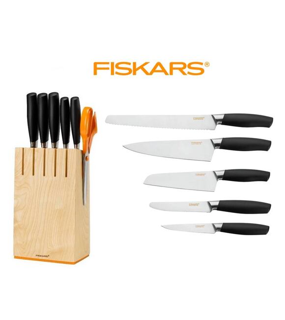 Blok s 5 noži Fiskars Functional Form PLUS 1016004